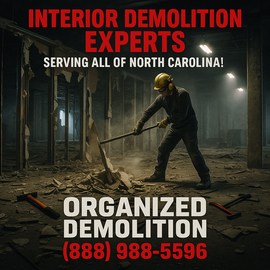 The Best Interior Demolition Experts in North Carolina