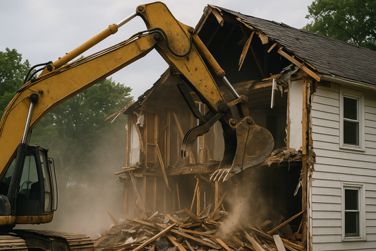 ny house and garage demolition project - hudson valley, ny