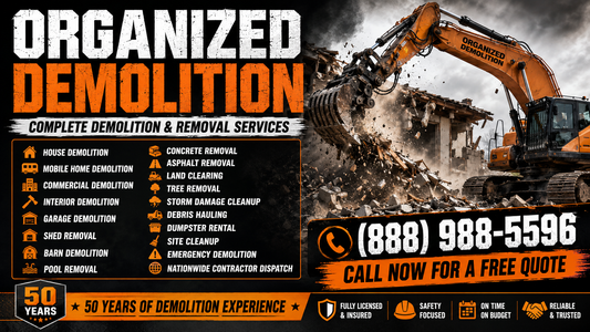 House Demolition Contractor in Florida | Organized Demolition