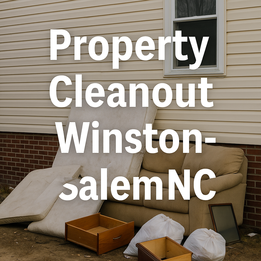 Property cleanout Winston-Salem NC