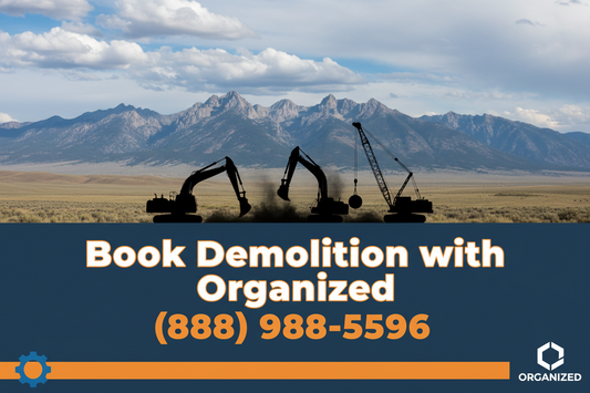 Book with Organized Demolition in Wyoming when you want a controlled tear-down, clean hauling, and a real schedule. No gimmicks — just real equipment, real crews, and real scheduling.