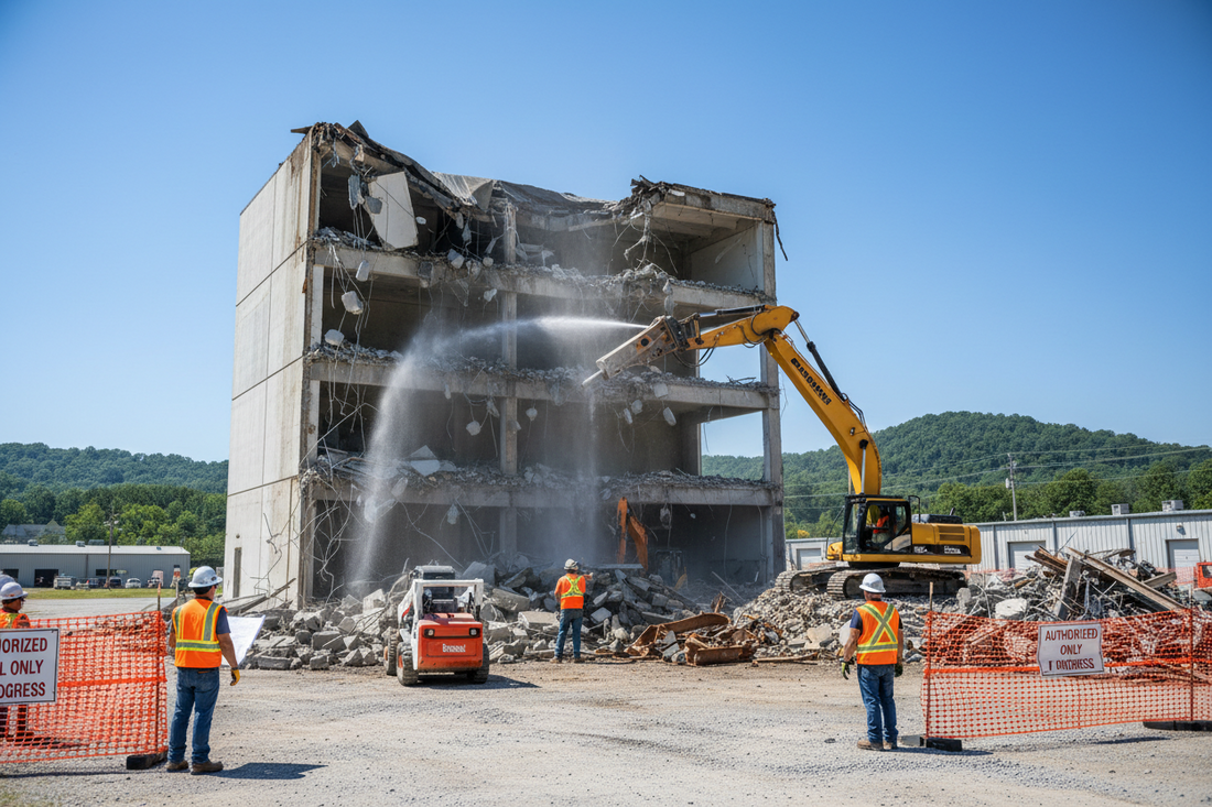 Commercial Demolition Crew in Dalton Junction, GA