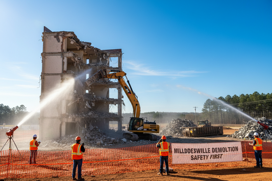 Commercial Demolition in Milledgeville Heights, GA