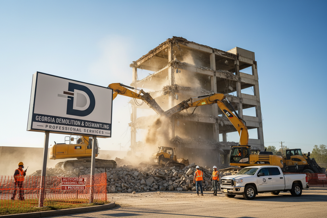 Organized Demolition delivers tough, clean, and well-planned demolition services across Georgia. 