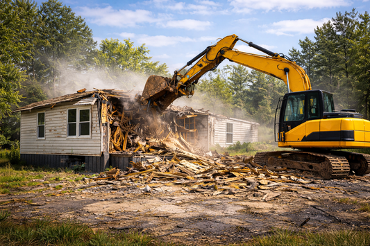 demolish a property in Winston Salem, NC